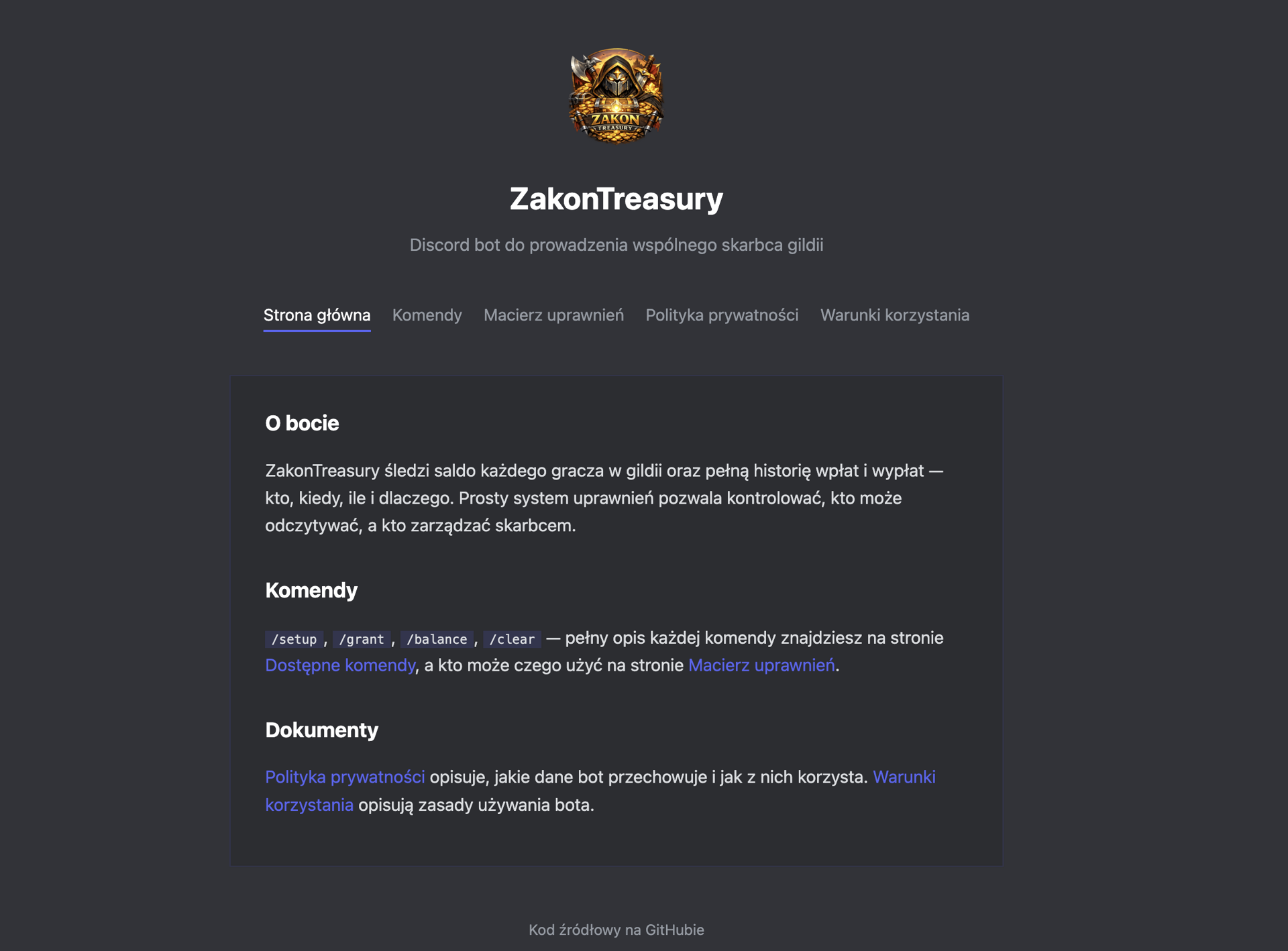 Zakon Treasury